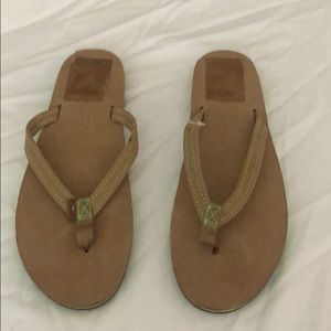 Rainbow Sandals, size Large Woman’s 9.5 - 10.5